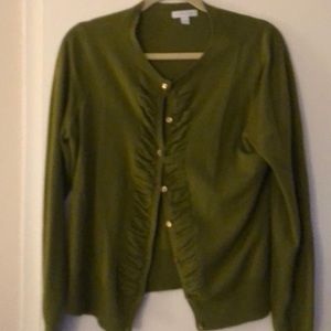 Olive cardigan
